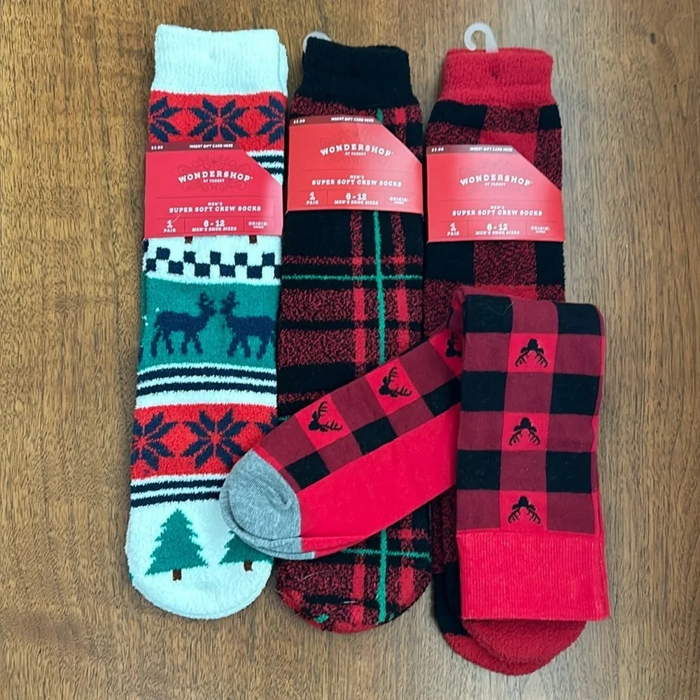 NEW Men’s Crew Socks (4 pair)